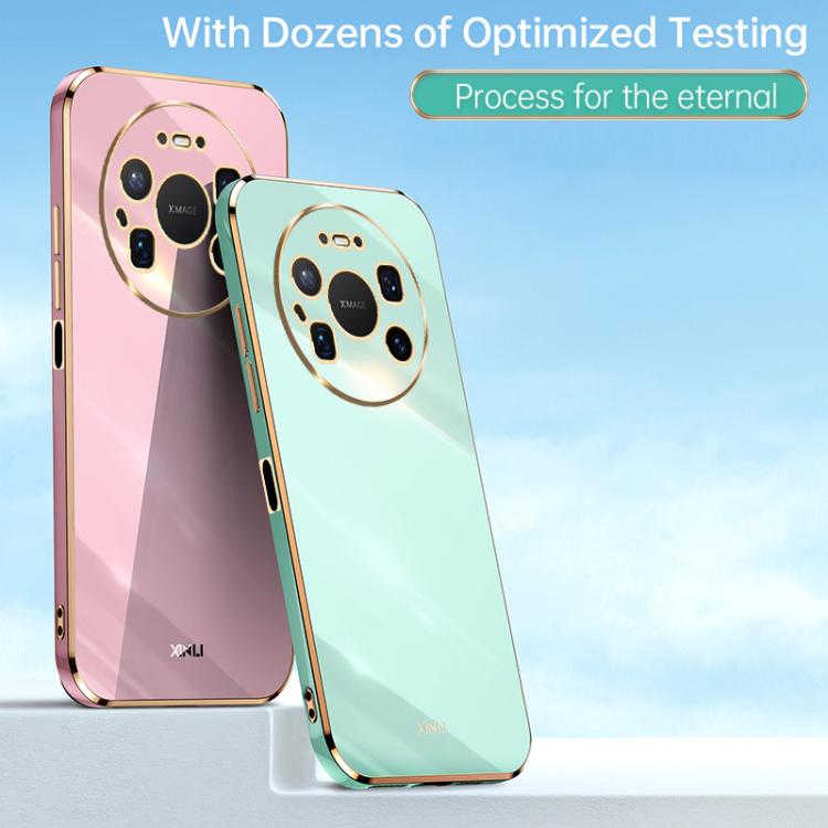 XINLI Straight Edge 6D Electroplate เคสโทรศัพท์ TPU, For Huawei Mate 80 Pro Max, For Huawei Mate 80, For Huawei Mate 70 Air, For Huawei Nova 14 Ultra, For Huawei Nova 14 Pro, For Huawei Nova 14