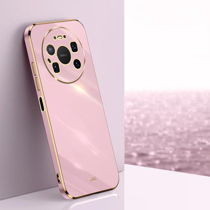 XINLI Straight Edge 6D Electroplate เคสโทรศัพท์ TPU, For Huawei Mate 80 Pro Max, For Huawei Mate 80, For Huawei Mate 70 Air, For Huawei Nova 14 Ultra, For Huawei Nova 14 Pro, For Huawei Nova 14