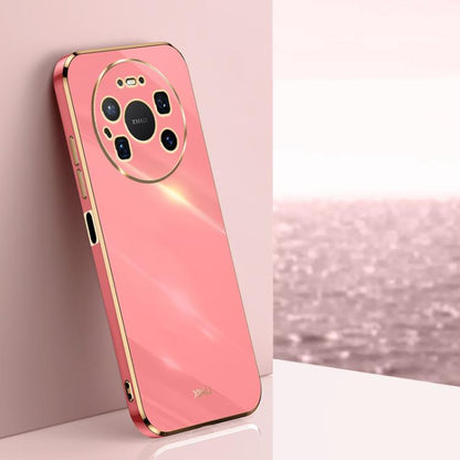 XINLI Straight Edge 6D Electroplate เคสโทรศัพท์ TPU, For Huawei Mate 80 Pro Max, For Huawei Mate 80, For Huawei Mate 70 Air, For Huawei Nova 14 Ultra, For Huawei Nova 14 Pro, For Huawei Nova 14