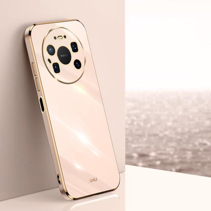 XINLI Straight Edge 6D Electroplate เคสโทรศัพท์ TPU, For Huawei Mate 80 Pro Max, For Huawei Mate 80, For Huawei Mate 70 Air, For Huawei Nova 14 Ultra, For Huawei Nova 14 Pro, For Huawei Nova 14
