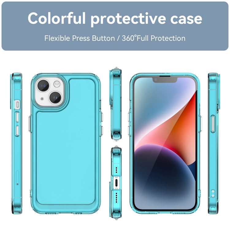 เคสโทรศัพท์ Candy Series TPU, For iPhone 15, For iPhone 15 Pro