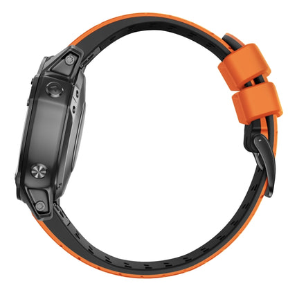 สายนาฬิกาซิลิโคนแบบปลดเร็วรูปสี่เหลี่ยมคางหมู 22 มม, For Garmin Fenix 7