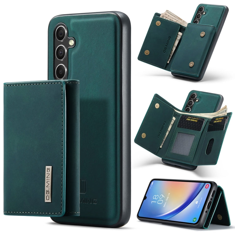 DG.MING M1 Series 3-Fold Multi Card Wallet Phone Case, For Samsung Galaxy A15 5G / A15 4G, For Samsung Galaxy A55 5G, For Samsung Galaxy A35 5G, For Samsung Galaxy S24 Ultra 5G, For Samsung Galaxy S24+ 5G, For Samsung Galaxy S24 5G                     ...
