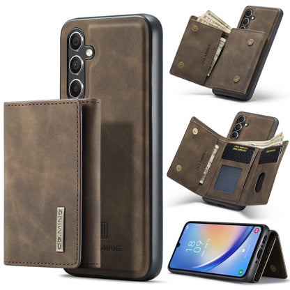 DG.MING M1 Series 3-Fold Multi Card Wallet Phone Case, For Samsung Galaxy A15 5G / A15 4G, For Samsung Galaxy A55 5G, For Samsung Galaxy A35 5G, For Samsung Galaxy S24 Ultra 5G, For Samsung Galaxy S24+ 5G, For Samsung Galaxy S24 5G                     ...