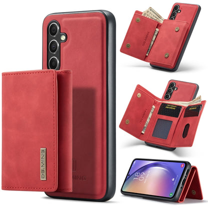 DG.MING M1 Series 3-Fold Multi Card Wallet Phone Case, For Samsung Galaxy A15 5G / A15 4G, For Samsung Galaxy A55 5G, For Samsung Galaxy A35 5G, For Samsung Galaxy S24 Ultra 5G, For Samsung Galaxy S24+ 5G, For Samsung Galaxy S24 5G                     ...