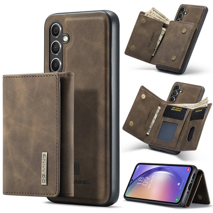 DG.MING M1 Series 3-Fold Multi Card Wallet Phone Case, For Samsung Galaxy A15 5G / A15 4G, For Samsung Galaxy A55 5G, For Samsung Galaxy A35 5G, For Samsung Galaxy S24 Ultra 5G, For Samsung Galaxy S24+ 5G, For Samsung Galaxy S24 5G                     ...