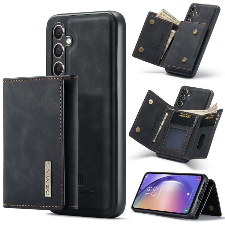 DG.MING M1 Series 3-Fold Multi Card Wallet Phone Case, For Samsung Galaxy A15 5G / A15 4G, For Samsung Galaxy A55 5G, For Samsung Galaxy A35 5G, For Samsung Galaxy S24 Ultra 5G, For Samsung Galaxy S24+ 5G, For Samsung Galaxy S24 5G                     ...