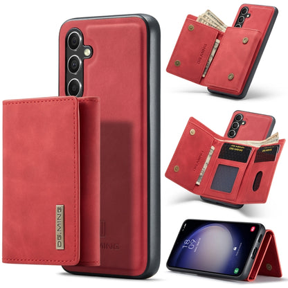 DG.MING M1 Series 3-Fold Multi Card Wallet Phone Case, For Samsung Galaxy A15 5G / A15 4G, For Samsung Galaxy A55 5G, For Samsung Galaxy A35 5G, For Samsung Galaxy S24 Ultra 5G, For Samsung Galaxy S24+ 5G, For Samsung Galaxy S24 5G                     ...