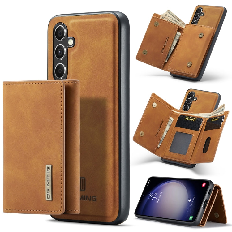DG.MING M1 Series 3-Fold Multi Card Wallet Phone Case, For Samsung Galaxy A15 5G / A15 4G, For Samsung Galaxy A55 5G, For Samsung Galaxy A35 5G, For Samsung Galaxy S24 Ultra 5G, For Samsung Galaxy S24+ 5G, For Samsung Galaxy S24 5G                     ...