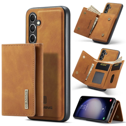 DG.MING M1 Series 3-Fold Multi Card Wallet Phone Case, For Samsung Galaxy A15 5G / A15 4G, For Samsung Galaxy A55 5G, For Samsung Galaxy A35 5G, For Samsung Galaxy S24 Ultra 5G, For Samsung Galaxy S24+ 5G, For Samsung Galaxy S24 5G                     ...