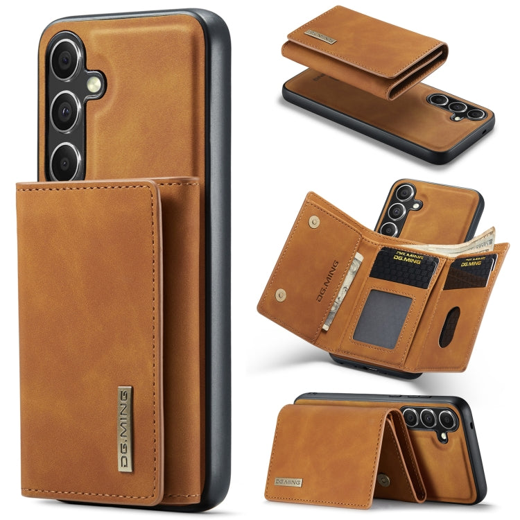 DG.MING M1 Series 3-Fold Multi Card Wallet Phone Case, For Samsung Galaxy A15 5G / A15 4G, For Samsung Galaxy A55 5G, For Samsung Galaxy A35 5G, For Samsung Galaxy S24 Ultra 5G, For Samsung Galaxy S24+ 5G, For Samsung Galaxy S24 5G                     ...