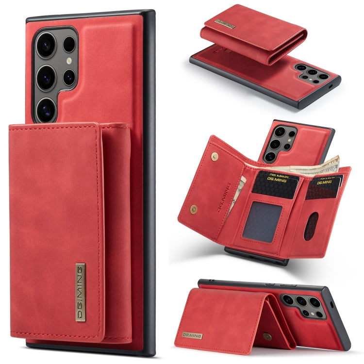 DG.MING M1 Series 3-Fold Multi Card Wallet Phone Case, For Samsung Galaxy A15 5G / A15 4G, For Samsung Galaxy A55 5G, For Samsung Galaxy A35 5G, For Samsung Galaxy S24 Ultra 5G, For Samsung Galaxy S24+ 5G, For Samsung Galaxy S24 5G                     ...