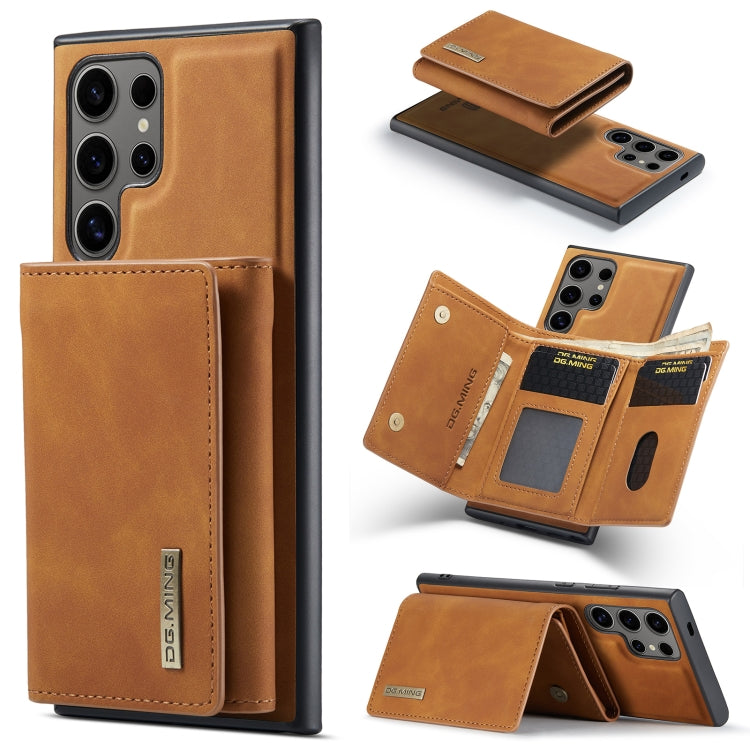 DG.MING M1 Series 3-Fold Multi Card Wallet Phone Case, For Samsung Galaxy A15 5G / A15 4G, For Samsung Galaxy A55 5G, For Samsung Galaxy A35 5G, For Samsung Galaxy S24 Ultra 5G, For Samsung Galaxy S24+ 5G, For Samsung Galaxy S24 5G                     ...
