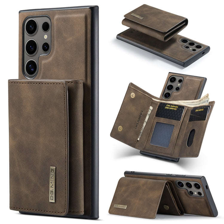 DG.MING M1 Series 3-Fold Multi Card Wallet Phone Case, For Samsung Galaxy A15 5G / A15 4G, For Samsung Galaxy A55 5G, For Samsung Galaxy A35 5G, For Samsung Galaxy S24 Ultra 5G, For Samsung Galaxy S24+ 5G, For Samsung Galaxy S24 5G                     ...