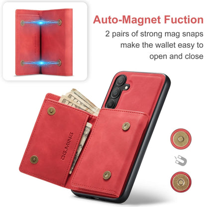 DG.MING M1 Series 3-Fold Multi Card Wallet Phone Case, For Samsung Galaxy A15 5G / A15 4G, For Samsung Galaxy A55 5G, For Samsung Galaxy A35 5G, For Samsung Galaxy S24 Ultra 5G, For Samsung Galaxy S24+ 5G, For Samsung Galaxy S24 5G                     ...
