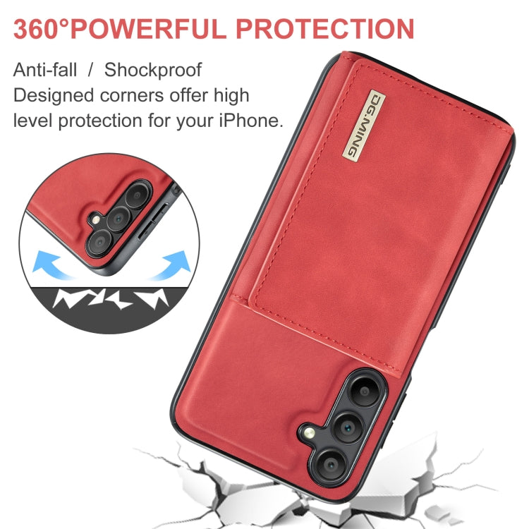 DG.MING M1 Series 3-Fold Multi Card Wallet Phone Case, For Samsung Galaxy A15 5G / A15 4G, For Samsung Galaxy A55 5G, For Samsung Galaxy A35 5G, For Samsung Galaxy S24 Ultra 5G, For Samsung Galaxy S24+ 5G, For Samsung Galaxy S24 5G                     ...