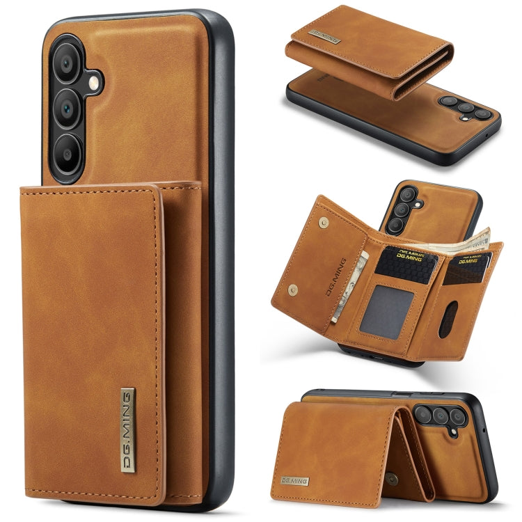DG.MING M1 Series 3-Fold Multi Card Wallet Phone Case, For Samsung Galaxy A15 5G / A15 4G, For Samsung Galaxy A55 5G, For Samsung Galaxy A35 5G, For Samsung Galaxy S24 Ultra 5G, For Samsung Galaxy S24+ 5G, For Samsung Galaxy S24 5G                     ...