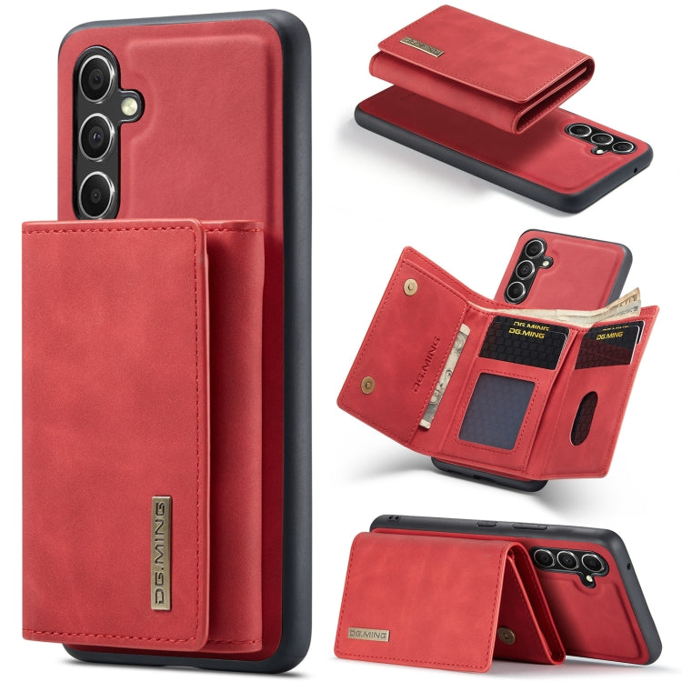 DG.MING M1 Series 3-Fold Multi Card Wallet Phone Case, For Samsung Galaxy A15 5G / A15 4G, For Samsung Galaxy A55 5G, For Samsung Galaxy A35 5G, For Samsung Galaxy S24 Ultra 5G, For Samsung Galaxy S24+ 5G, For Samsung Galaxy S24 5G                     ...