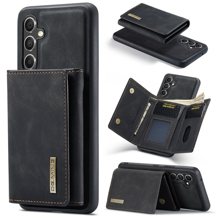 DG.MING M1 Series 3-Fold Multi Card Wallet Phone Case, For Samsung Galaxy A15 5G / A15 4G, For Samsung Galaxy A55 5G, For Samsung Galaxy A35 5G, For Samsung Galaxy S24 Ultra 5G, For Samsung Galaxy S24+ 5G, For Samsung Galaxy S24 5G                     ...
