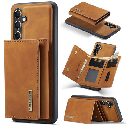 DG.MING M1 Series 3-Fold Multi Card Wallet Phone Case, For Samsung Galaxy A15 5G / A15 4G, For Samsung Galaxy A55 5G, For Samsung Galaxy A35 5G, For Samsung Galaxy S24 Ultra 5G, For Samsung Galaxy S24+ 5G, For Samsung Galaxy S24 5G                     ...
