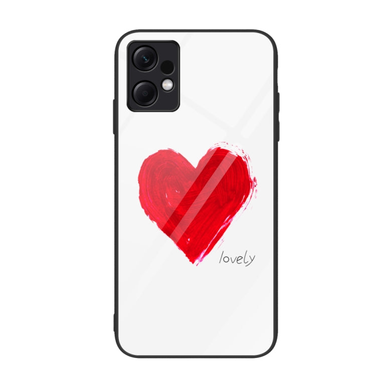 เคสโทรศัพท์แก้วเพ้นท์สีสันสดใส, For Xiaomi Redmi Note 12 4G Global, For Xiaomi Redmi Note 12 Turbo