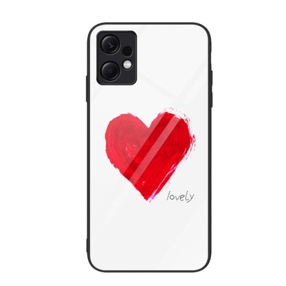 เคสโทรศัพท์แก้วเพ้นท์สีสันสดใส, For Xiaomi Redmi Note 12 4G Global, For Xiaomi Redmi Note 12 Turbo