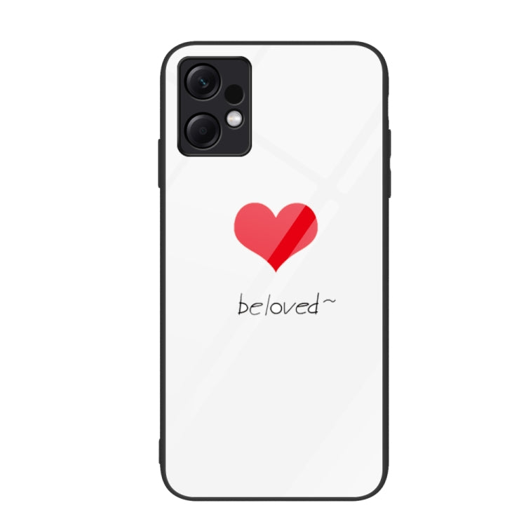 เคสโทรศัพท์แก้วเพ้นท์สีสันสดใส, For Xiaomi Redmi Note 12 4G Global, For Xiaomi Redmi Note 12 Turbo