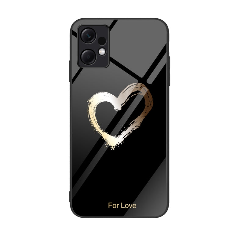เคสโทรศัพท์แก้วเพ้นท์สีสันสดใส, For Xiaomi Redmi Note 12 4G Global, For Xiaomi Redmi Note 12 Turbo