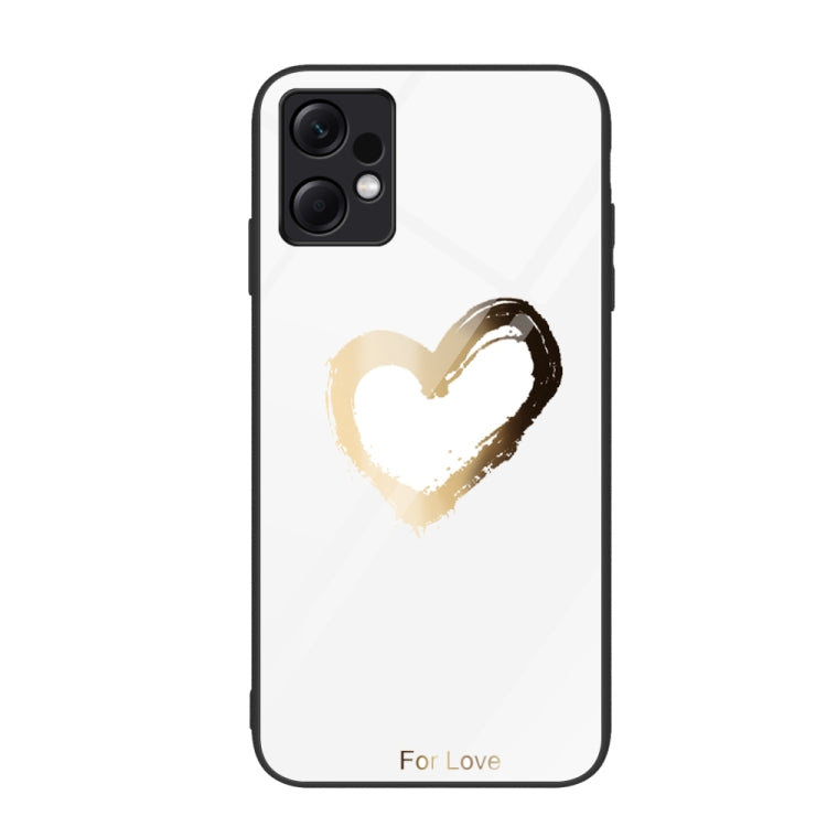เคสโทรศัพท์แก้วเพ้นท์สีสันสดใส, For Xiaomi Redmi Note 12 4G Global, For Xiaomi Redmi Note 12 Turbo