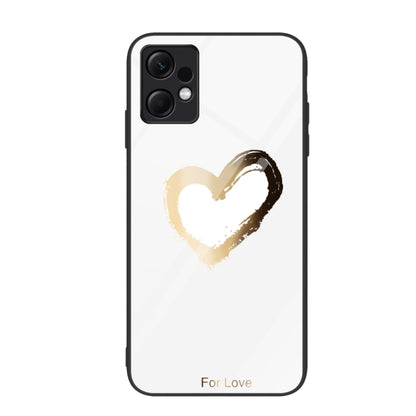 เคสโทรศัพท์แก้วเพ้นท์สีสันสดใส, For Xiaomi Redmi Note 12 4G Global, For Xiaomi Redmi Note 12 Turbo