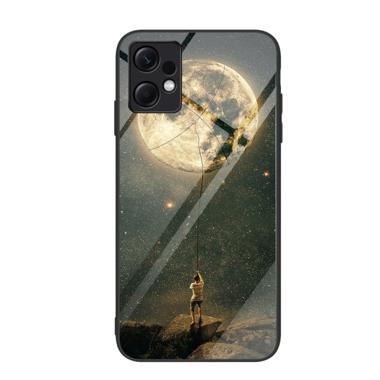 เคสโทรศัพท์แก้วเพ้นท์สีสันสดใส, For Xiaomi Redmi Note 12 4G Global, For Xiaomi Redmi Note 12 Turbo