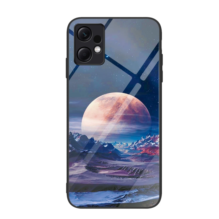 เคสโทรศัพท์แก้วเพ้นท์สีสันสดใส, For Xiaomi Redmi Note 12 4G Global, For Xiaomi Redmi Note 12 Turbo
