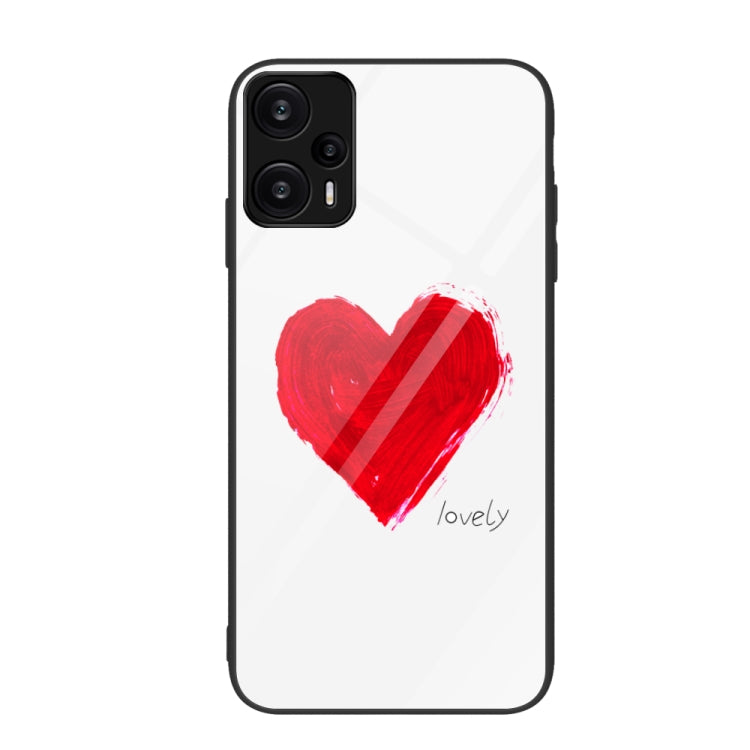 เคสโทรศัพท์แก้วเพ้นท์สีสันสดใส, For Xiaomi Redmi Note 12 4G Global, For Xiaomi Redmi Note 12 Turbo