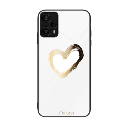 เคสโทรศัพท์แก้วเพ้นท์สีสันสดใส, For Xiaomi Redmi Note 12 4G Global, For Xiaomi Redmi Note 12 Turbo