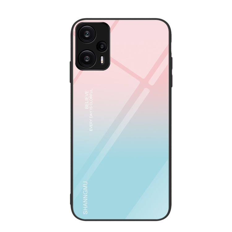 เคสโทรศัพท์แก้วเพ้นท์สีสันสดใส, For Xiaomi Redmi Note 12 4G Global, For Xiaomi Redmi Note 12 Turbo