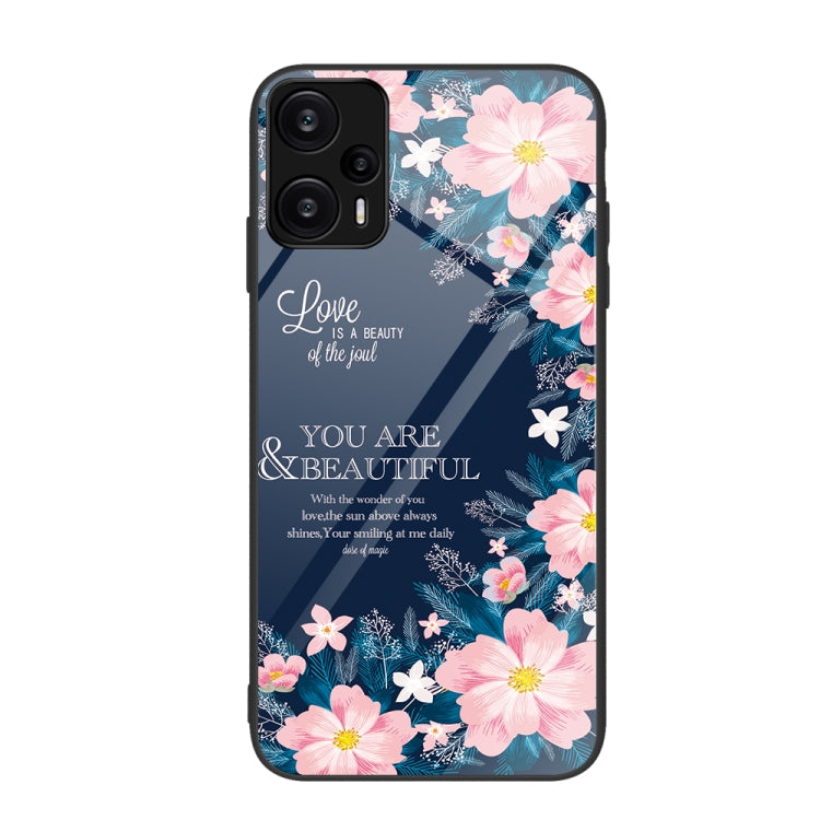 เคสโทรศัพท์แก้วเพ้นท์สีสันสดใส, For Xiaomi Redmi Note 12 4G Global, For Xiaomi Redmi Note 12 Turbo
