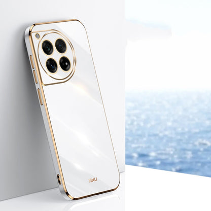 XINLI Straight Edge 6D Electroplate เคสโทรศัพท์ TPU, For OnePlus 15 5G, For OnePlus Ace 5 Ultra, For OnePlus Ace 5 Racing, For OnePlus 13T, For OnePlus Ace 3, For OnePlus 12