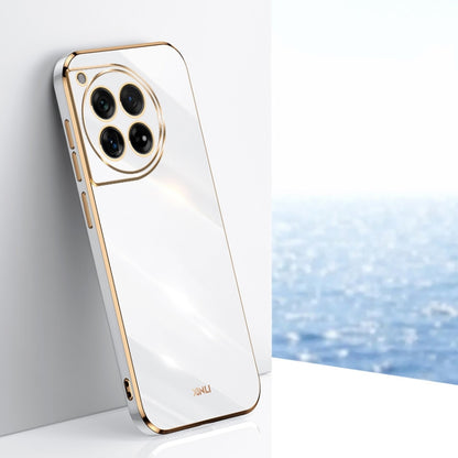 XINLI Straight Edge 6D Electroplate เคสโทรศัพท์ TPU, For OnePlus 15 5G, For OnePlus Ace 5 Ultra, For OnePlus Ace 5 Racing, For OnePlus 13T, For OnePlus Ace 3, For OnePlus 12