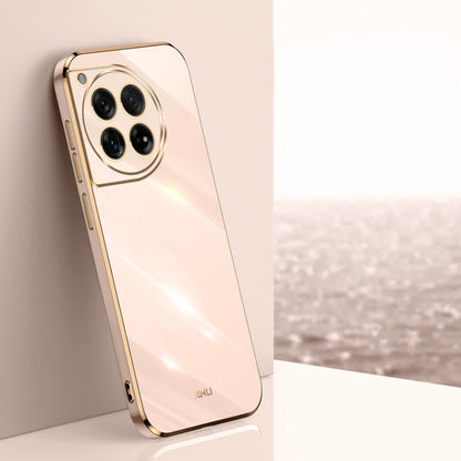 XINLI Straight Edge 6D Electroplate เคสโทรศัพท์ TPU, For OnePlus 15 5G, For OnePlus Ace 5 Ultra, For OnePlus Ace 5 Racing, For OnePlus 13T, For OnePlus Ace 3, For OnePlus 12