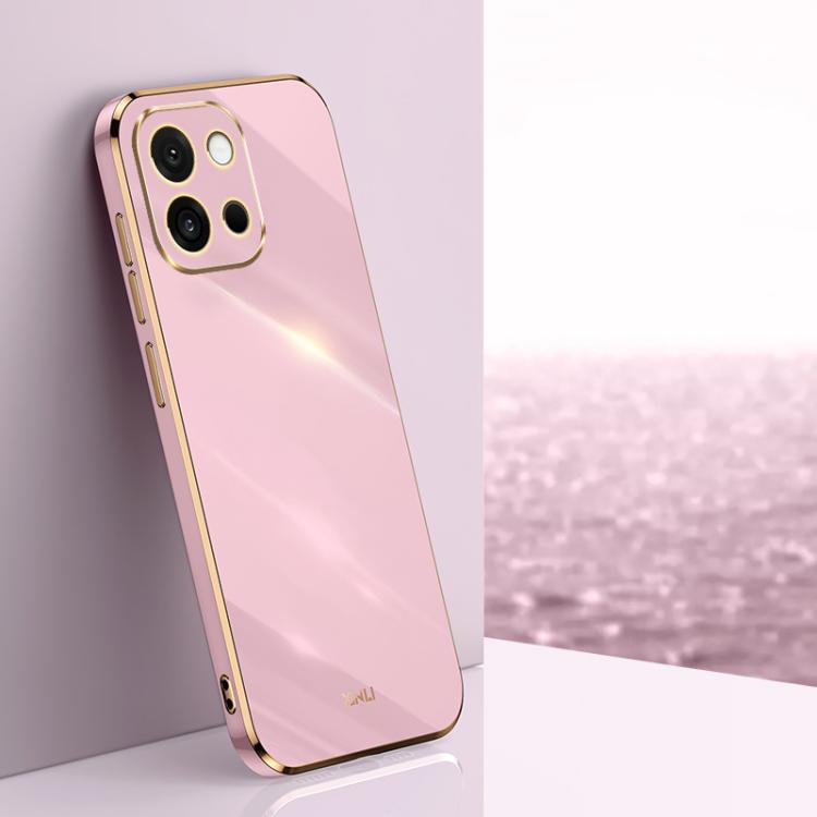 XINLI Straight Edge 6D Electroplate เคสโทรศัพท์ TPU, For OnePlus 15 5G, For OnePlus Ace 5 Ultra, For OnePlus Ace 5 Racing, For OnePlus 13T, For OnePlus Ace 3, For OnePlus 12