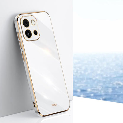 XINLI Straight Edge 6D Electroplate เคสโทรศัพท์ TPU, For OnePlus 15 5G, For OnePlus Ace 5 Ultra, For OnePlus Ace 5 Racing, For OnePlus 13T, For OnePlus Ace 3, For OnePlus 12