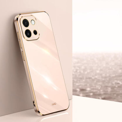 XINLI Straight Edge 6D Electroplate เคสโทรศัพท์ TPU, For OnePlus 15 5G, For OnePlus Ace 5 Ultra, For OnePlus Ace 5 Racing, For OnePlus 13T, For OnePlus Ace 3, For OnePlus 12