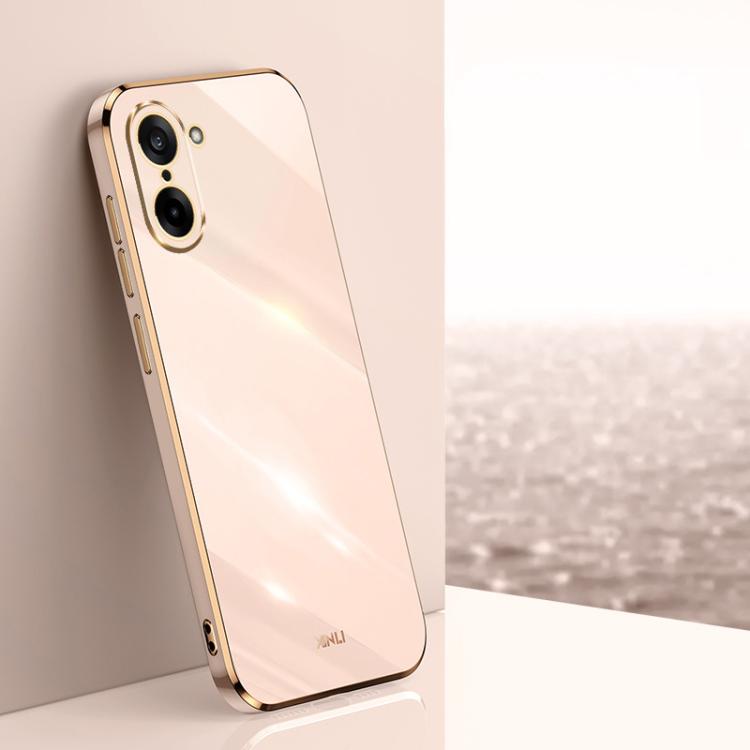 XINLI Straight Edge 6D Electroplate เคสโทรศัพท์ TPU, For OnePlus 15 5G, For OnePlus Ace 5 Ultra, For OnePlus Ace 5 Racing, For OnePlus 13T, For OnePlus Ace 3, For OnePlus 12