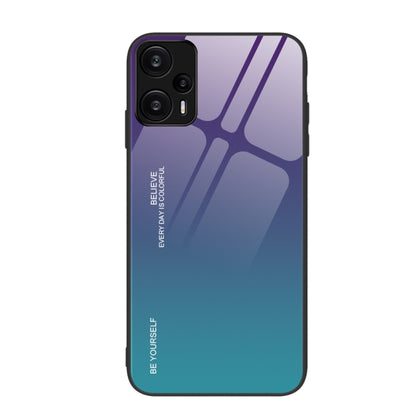 เคสโทรศัพท์กระจกไล่ระดับสี, For Xiaomi Poco F6, For Xiaomi Poco F6 Pro, For Xiaomi Redmi Note 12 4G Global, For Xiaomi Redmi Note 12 Turbo