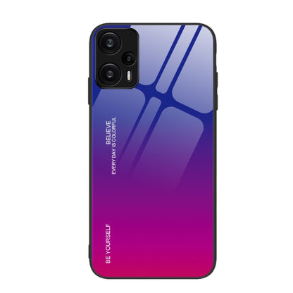 เคสโทรศัพท์กระจกไล่ระดับสี, For Xiaomi Poco F6, For Xiaomi Poco F6 Pro, For Xiaomi Redmi Note 12 4G Global, For Xiaomi Redmi Note 12 Turbo