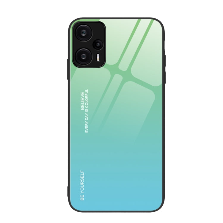 เคสโทรศัพท์กระจกไล่ระดับสี, For Xiaomi Poco F6, For Xiaomi Poco F6 Pro, For Xiaomi Redmi Note 12 4G Global, For Xiaomi Redmi Note 12 Turbo