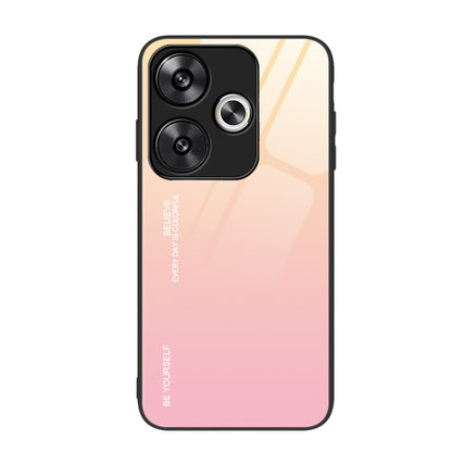 เคสโทรศัพท์กระจกไล่ระดับสี, For Xiaomi Poco F6, For Xiaomi Poco F6 Pro, For Xiaomi Redmi Note 12 4G Global, For Xiaomi Redmi Note 12 Turbo