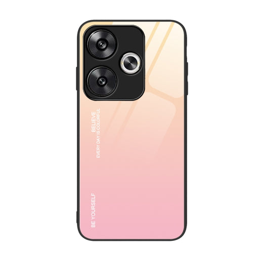 เคสโทรศัพท์กระจกไล่ระดับสี, For Xiaomi Poco F6, For Xiaomi Poco F6 Pro, For Xiaomi Redmi Note 12 4G Global, For Xiaomi Redmi Note 12 Turbo