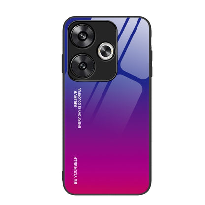 เคสโทรศัพท์กระจกไล่ระดับสี, For Xiaomi Poco F6, For Xiaomi Poco F6 Pro, For Xiaomi Redmi Note 12 4G Global, For Xiaomi Redmi Note 12 Turbo