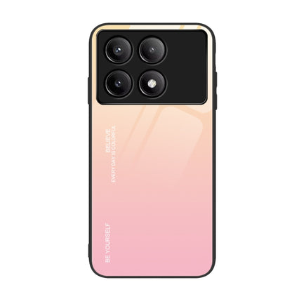 เคสโทรศัพท์กระจกไล่ระดับสี, For Xiaomi Poco F6, For Xiaomi Poco F6 Pro, For Xiaomi Redmi Note 12 4G Global, For Xiaomi Redmi Note 12 Turbo